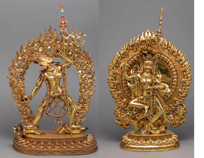 Vajrayogini and Vajravarahi