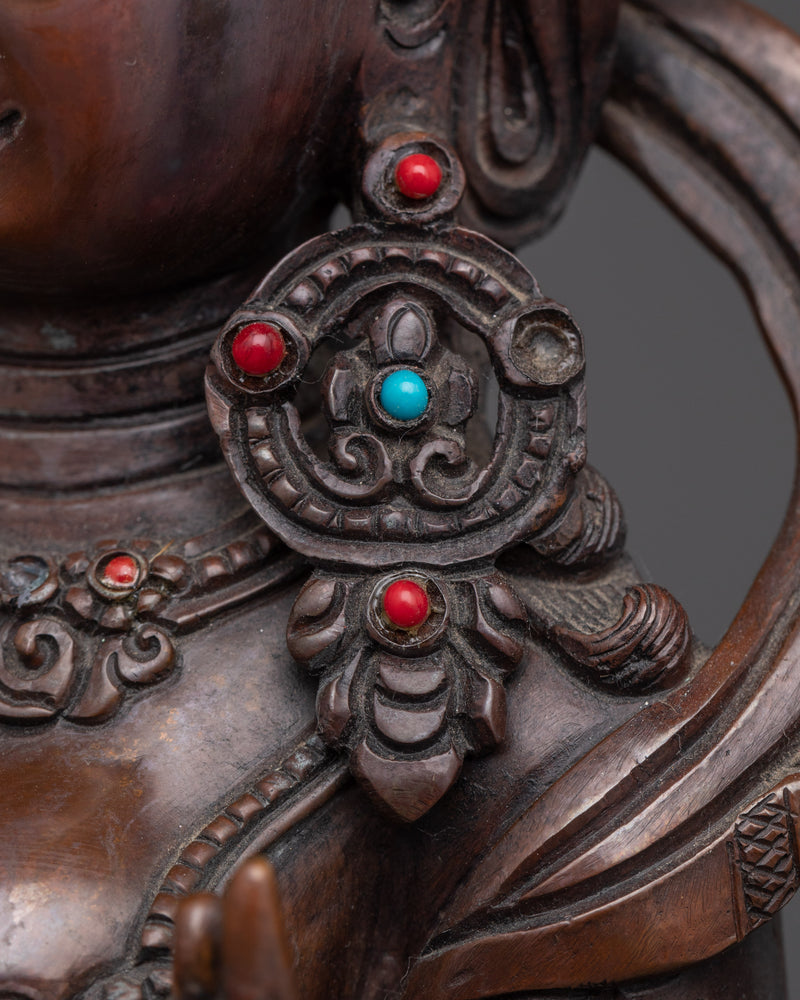 Red Tara Oxidized Statue | The Compassionate Protector of Power and Magnetism