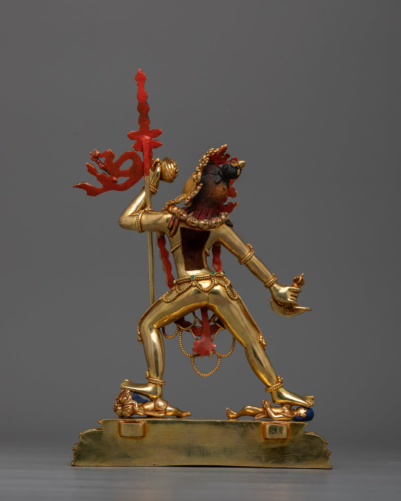 Vajrayogini Gold-Gilded Statue | Symbol of Transcendental Power