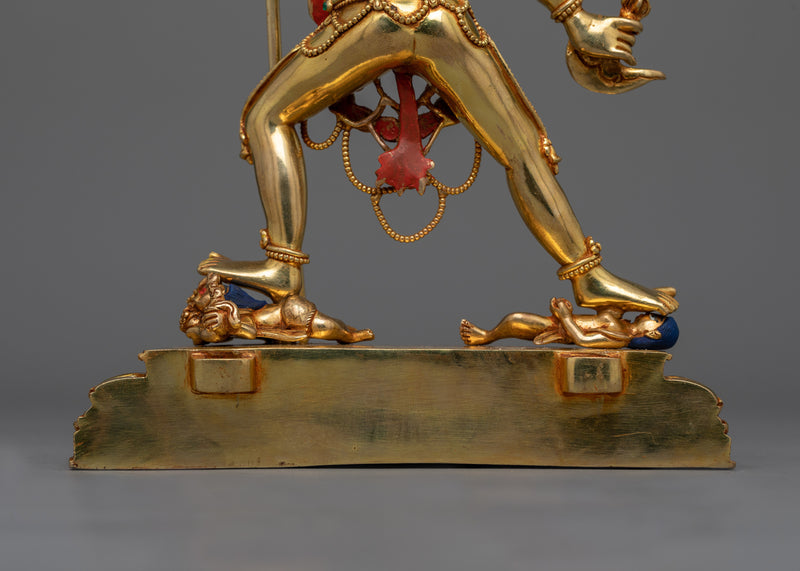 Vajrayogini Gold-Gilded Statue | Symbol of Transcendental Power