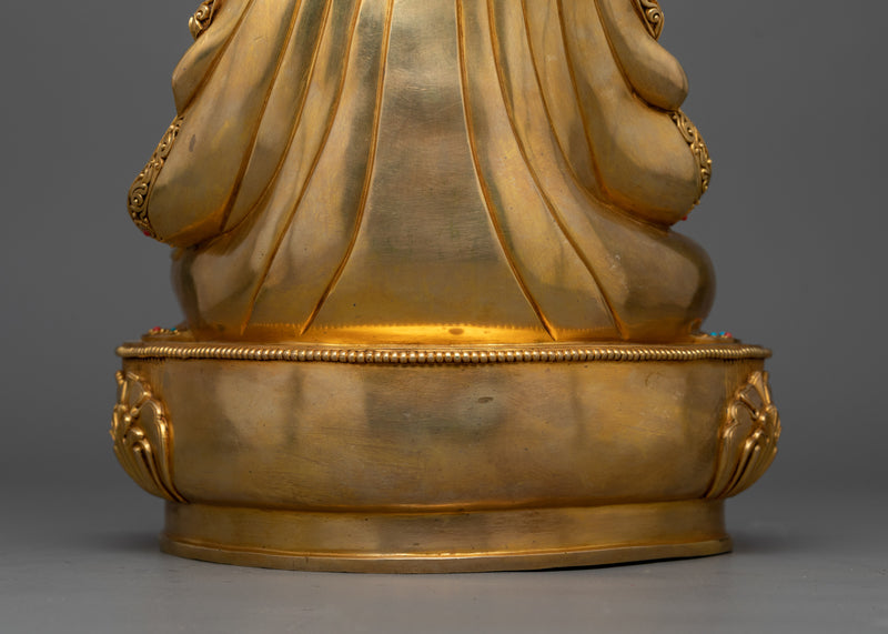 Majestic Lotus-Born Rinpoche Statue | Herald of Vajrayana Buddhism