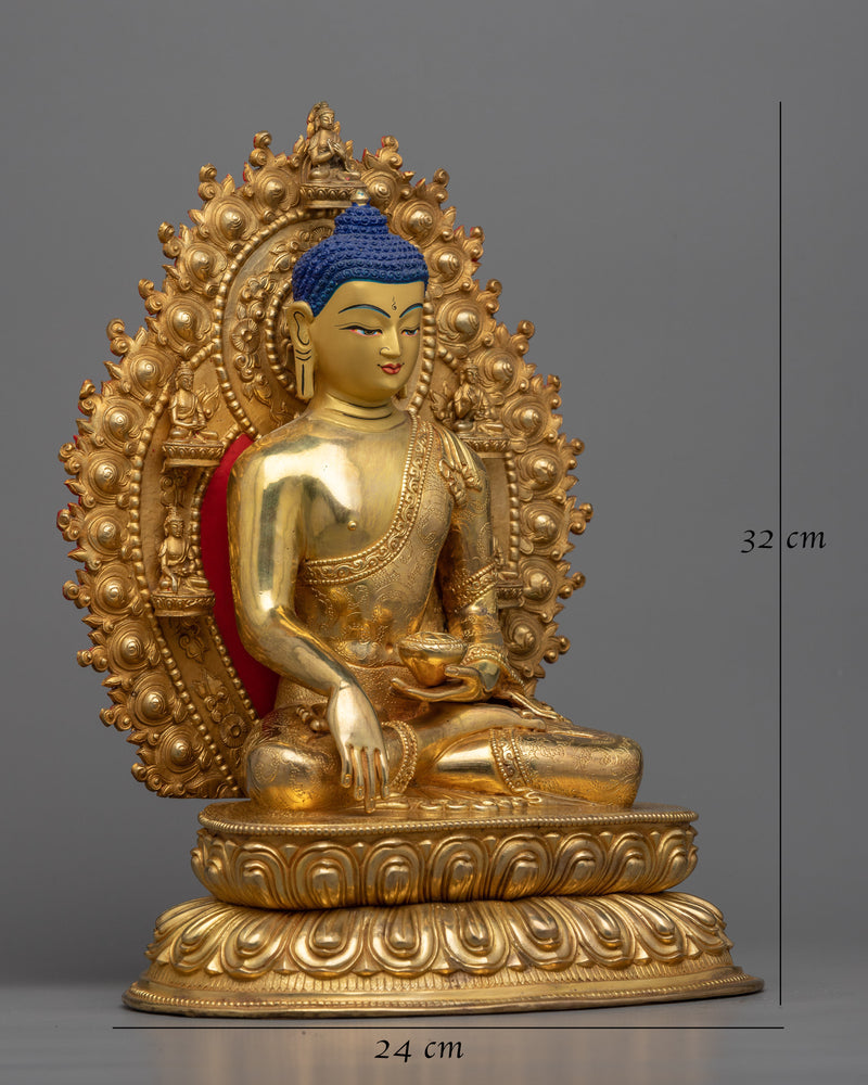 serene shakyamuni-buddha