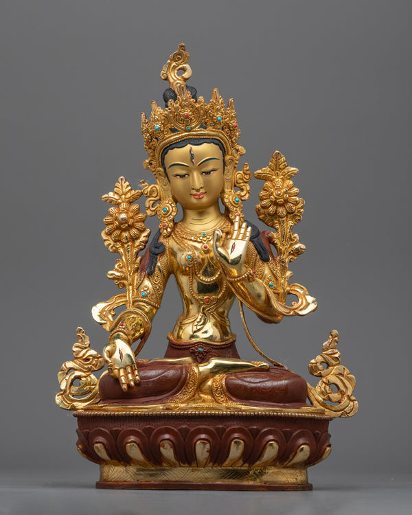 White Tara Statue