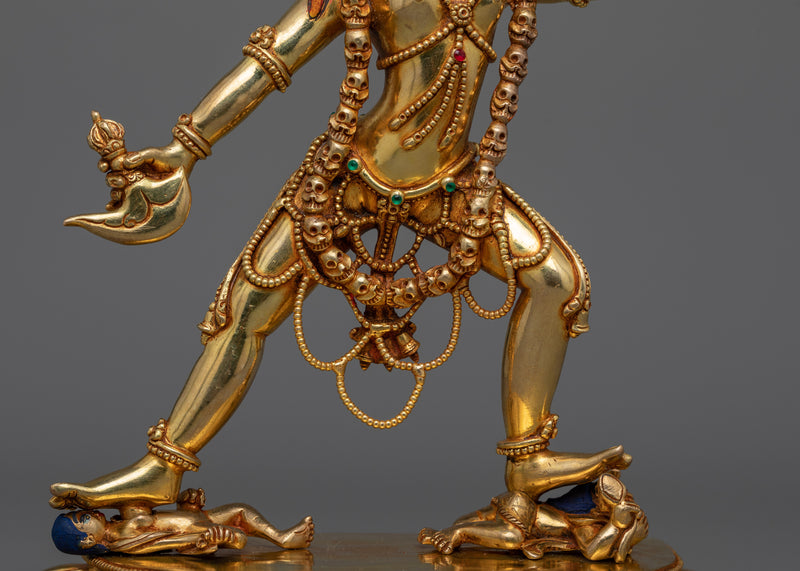 Vajrayogini Gold-Gilded Statue | Symbol of Transcendental Power