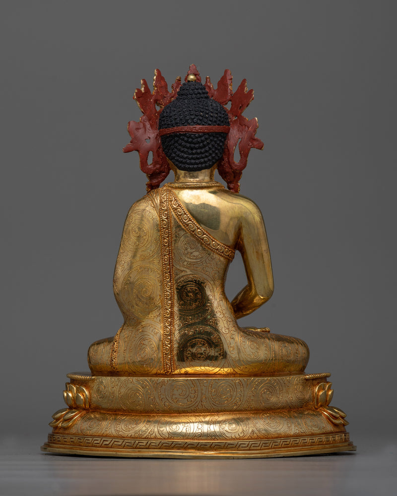 Crown Amitabha Buddhah Statue | Handcrafted Symbol of Infinite Light