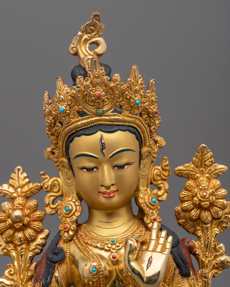 White Tara Statue