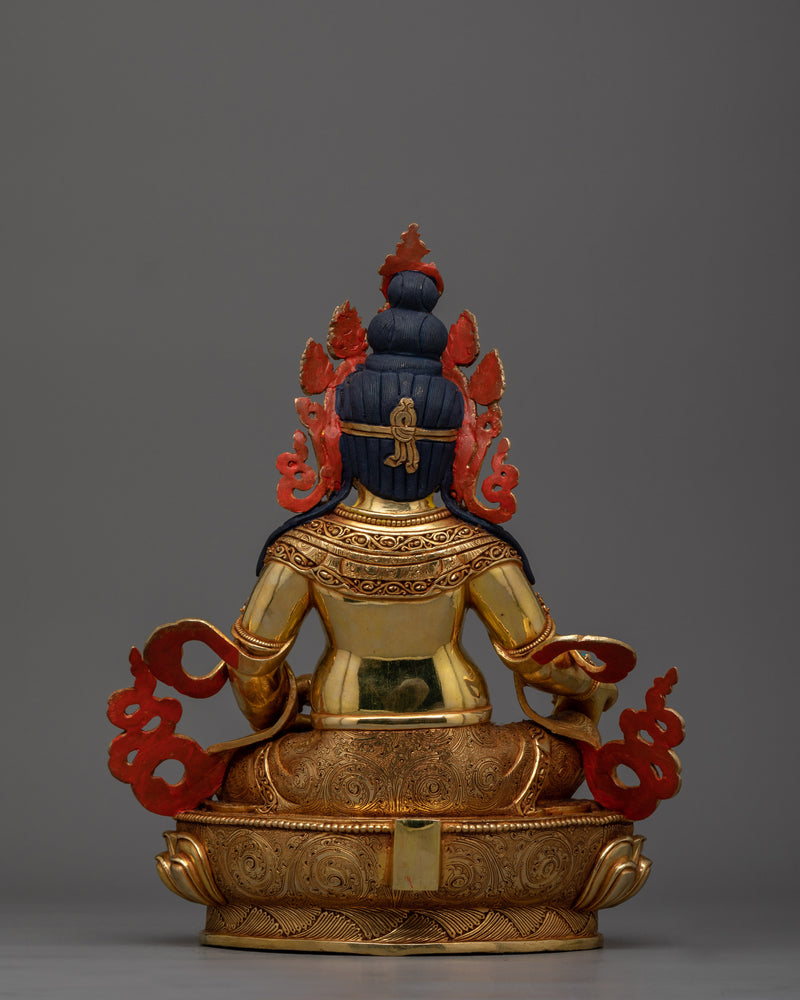 Wealth Giving Deity Dzambhala Figure | Deity of fortune and wealth