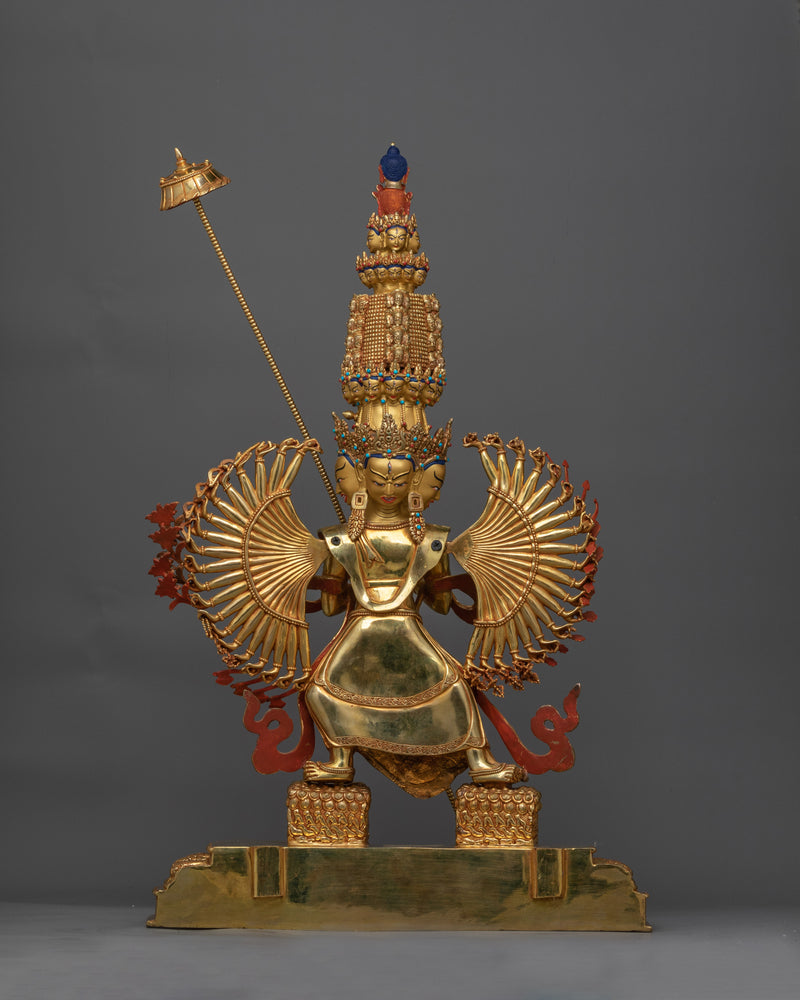 Masterpiece Dukar Thousand Arms Statue | A masterful figure of Spiritual Art and Superior Craftsmanship