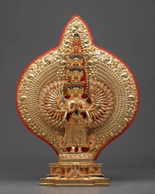 Thousand-Armed Avalokiteshvara Statue