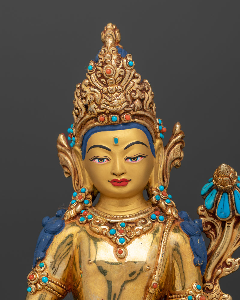 Standing Lokeshwor with Regal Throne | The Bodhisattva of Compassion