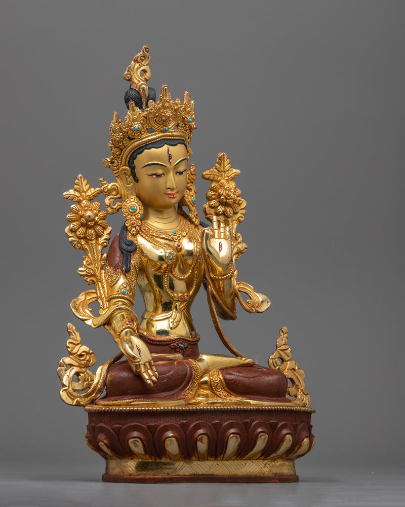 White Tara Statue