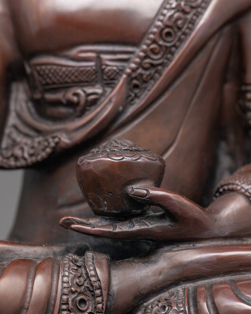 The Enlightened One and Symbol of World Peace | Shakyamuni Buddha Oxidized Statue