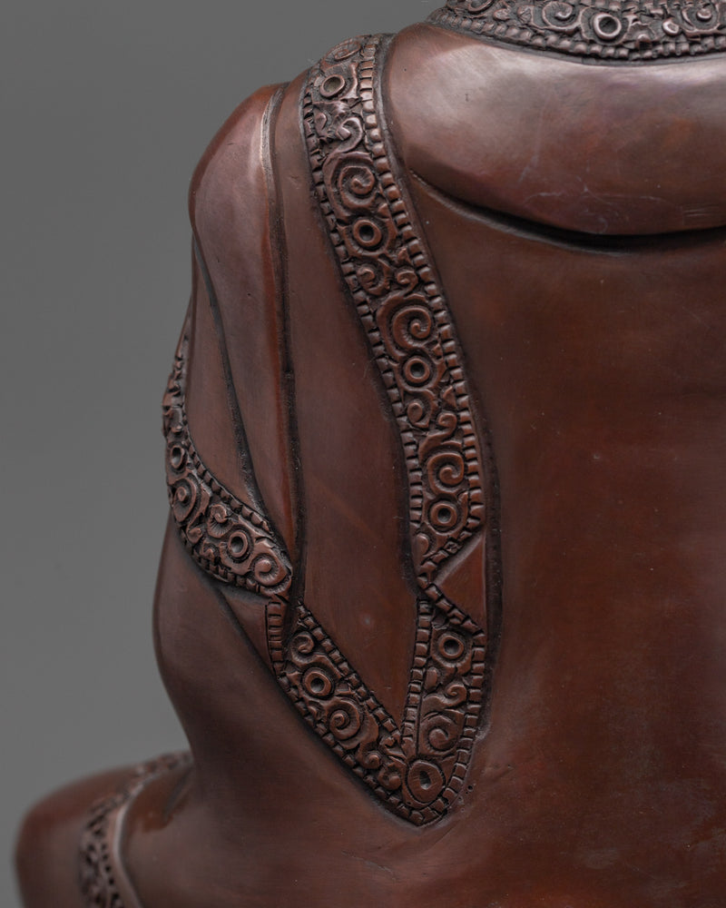 The Enlightened One and Symbol of World Peace | Shakyamuni Buddha Oxidized Statue