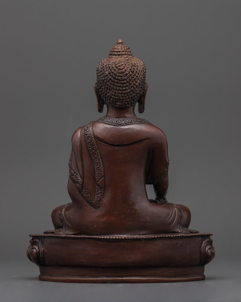 The Enlightened One and Symbol of World Peace | Shakyamuni Buddha Oxidized Statue