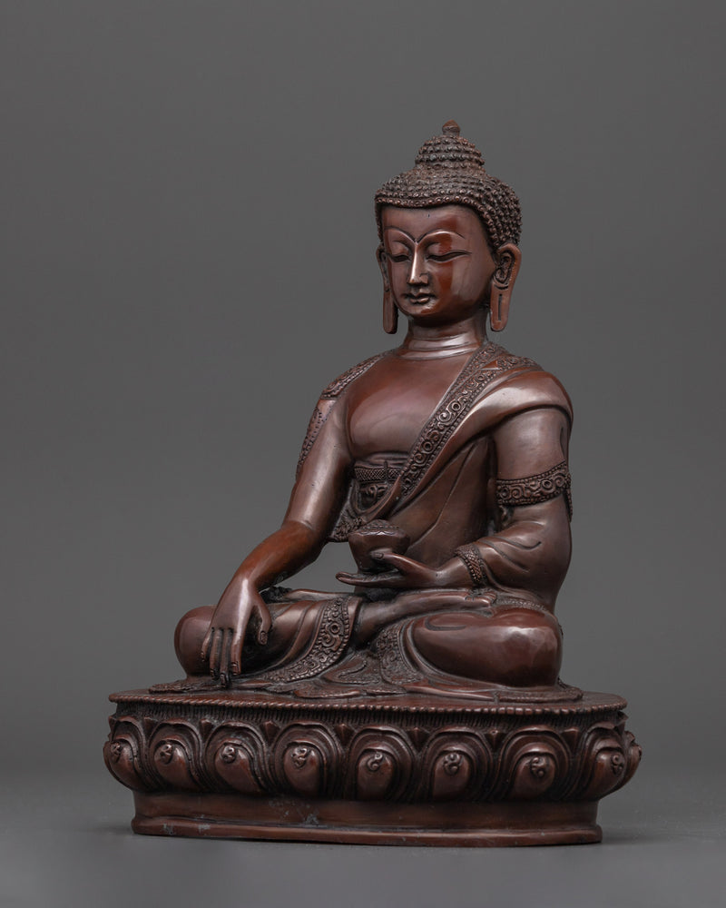 The Enlightened One and Symbol of World Peace | Shakyamuni Buddha Oxidized Statue