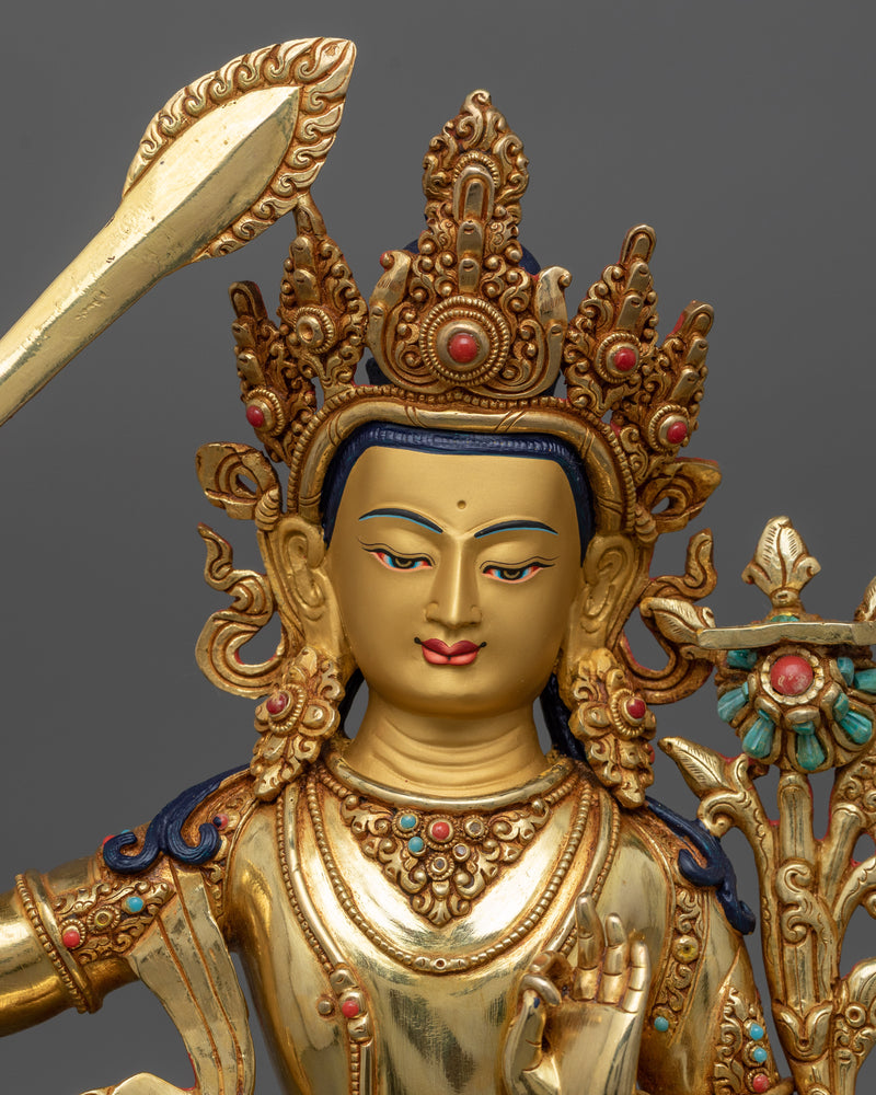 Statue of manjushri