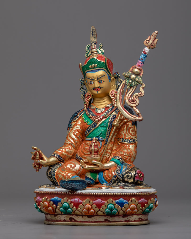 Om Ah Hum Vajra reciting Guru Statue | Celebrate the Essence of Guru Rinpoche's Enlightened Energy