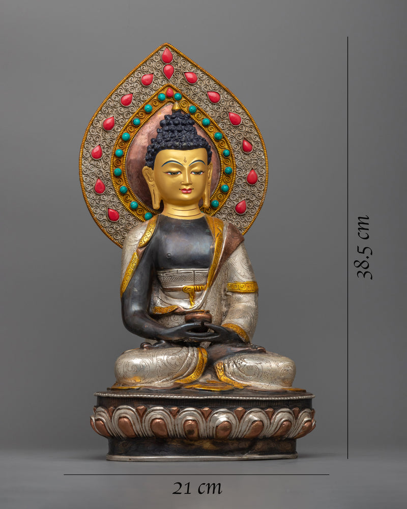 Spiritual Statue Buddha | Amitabha Buddha - The Buddha of Immeasurable Light and Life