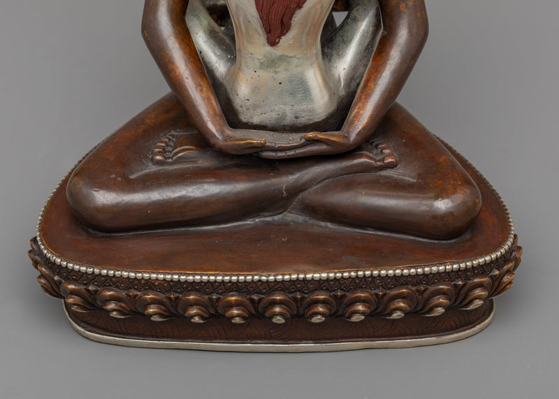 Samantabhadra with Consort | The Union of Primordial Wisdom and Compassionate Activity