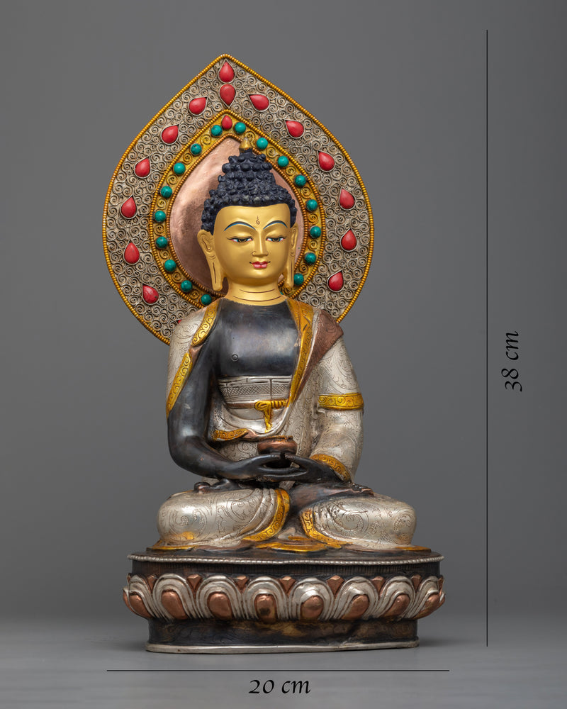 Exquisite Amitabha Buddha.Statue | Spiritual Enrichment and Home Decor