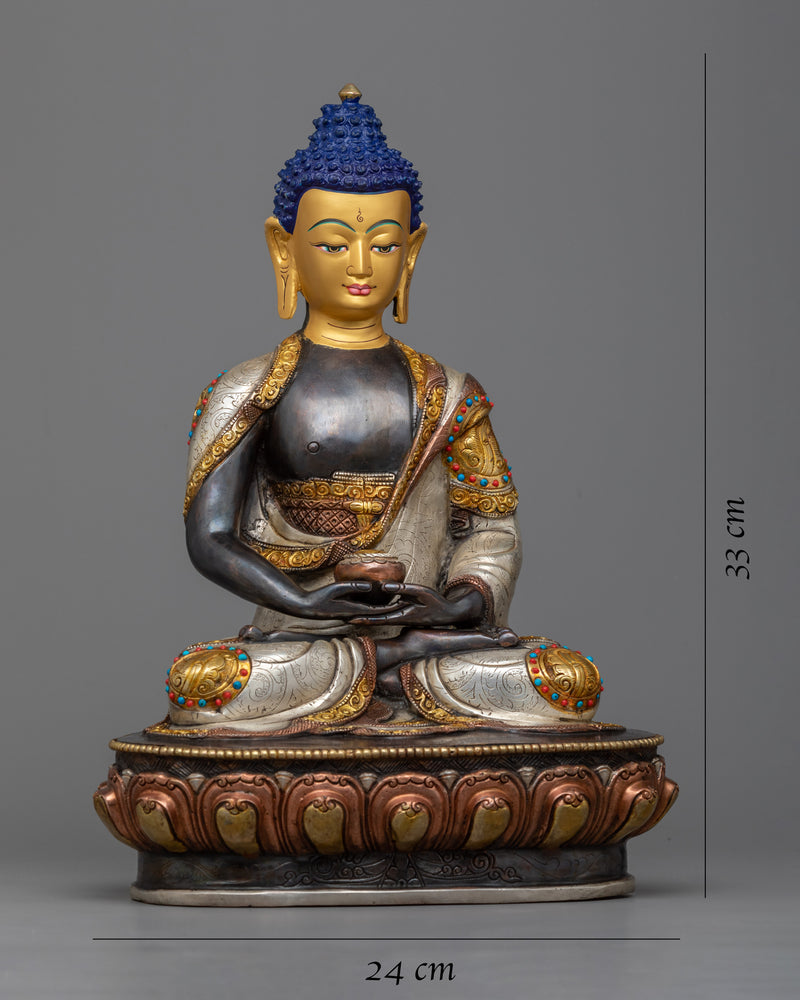 Timeless Amitabha Buddha Figure | A Testament to Compassion and Wisdom