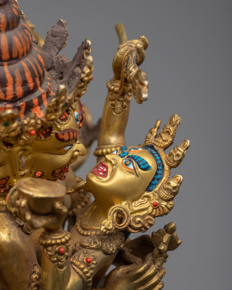 Powerful Dorje Phurba Vajrakilaya Statue | A Symbol of Spiritual Transformation and Protection