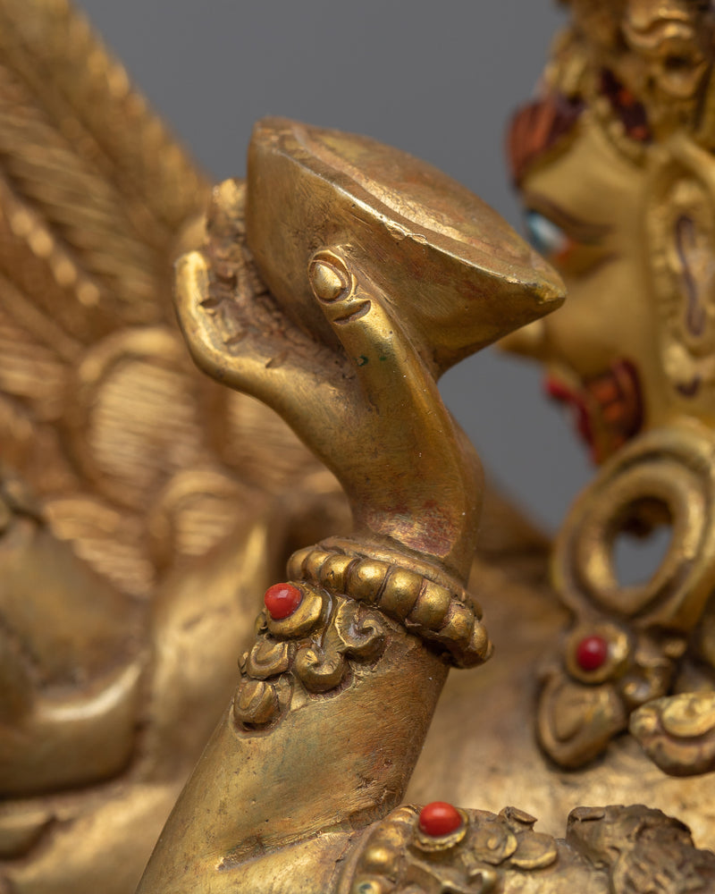 Powerful Dorje Phurba Vajrakilaya Statue | A Symbol of Spiritual Transformation and Protection