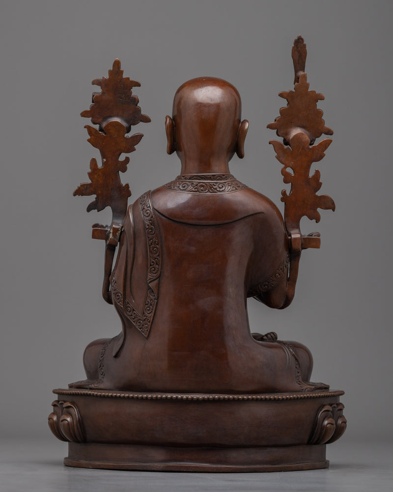 Tsongkhapa Statue with Two Disciple | A Perfect Spiritual Addition to Your Space