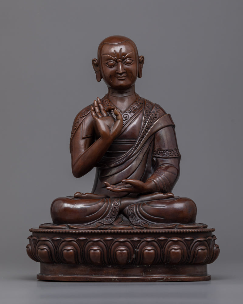 Tsongkhapa Statue with Two Disciple | A Perfect Spiritual Addition to Your Space