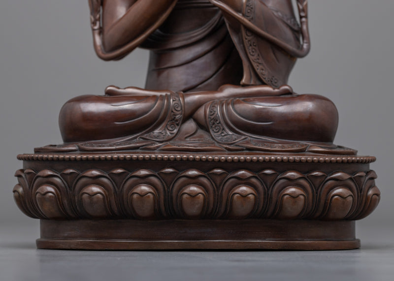 Tsongkhapa Statue with Two Disciple | A Perfect Spiritual Addition to Your Space