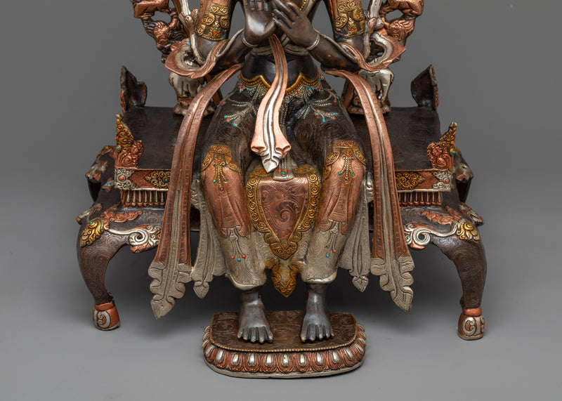 Vajrayana Tibetan Buddhism | Future Buddha, Maitreya, in Glorious Craftsmanship