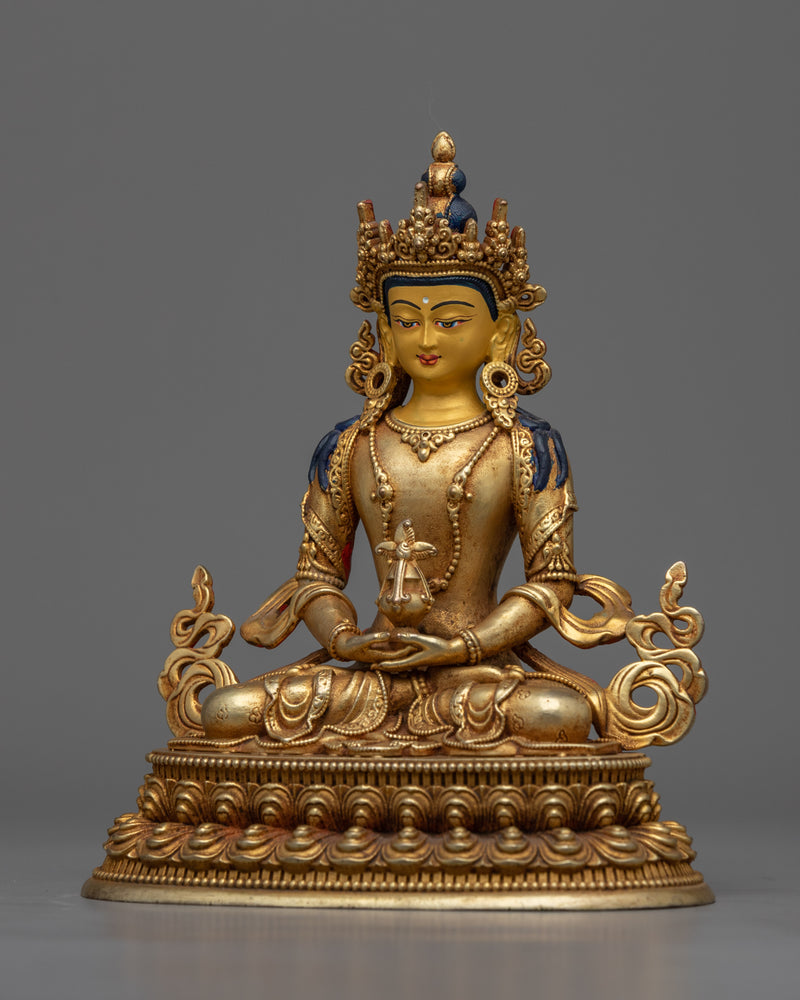 Our "Vajrayana Buddha" Amitayus Machine Made Statue | Elevate Your Spiritual Space