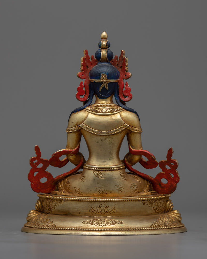 Our "Vajrayana Buddha" Amitayus Machine Made Statue | Elevate Your Spiritual Space