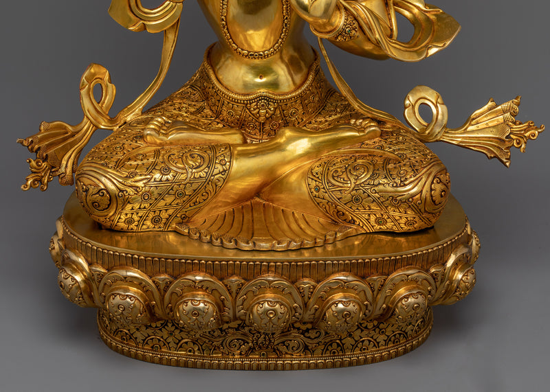 Vajrayana Buddhism Wisdom Deity "Manjushri" | The Beacon of Wisdom