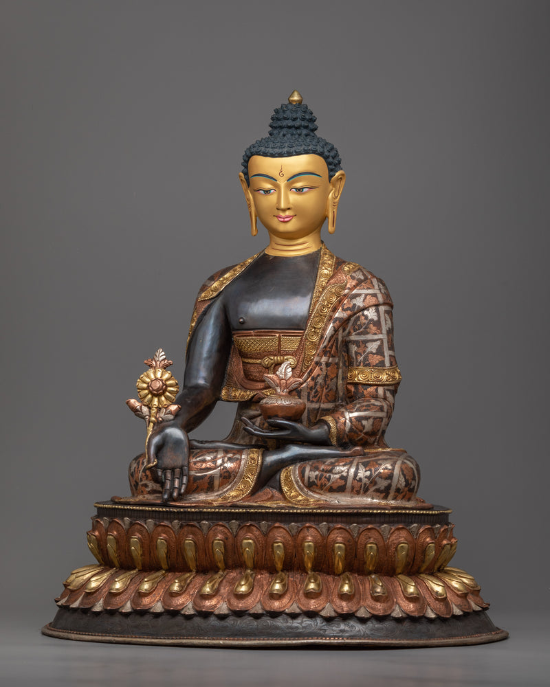 Buddha Medicine Statue | Healing, Compassion, and Exquisite Nepalese Craftsmanship Combined