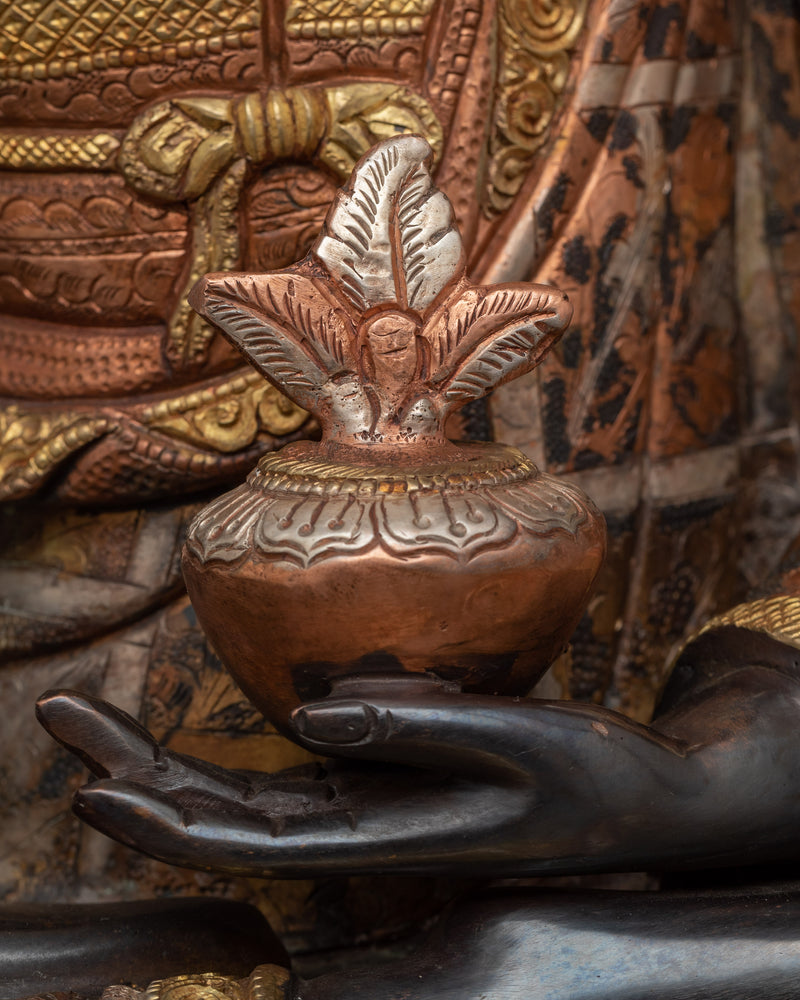 Buddha Medicine Statue | Healing, Compassion, and Exquisite Nepalese Craftsmanship Combined