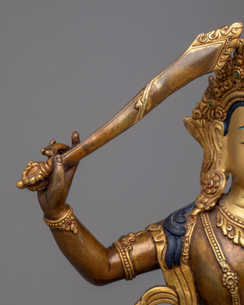 Manjushri Himalayan Art | Explore Wisdom with Our Manjushri Statue