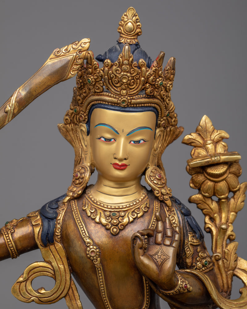 Manjushri Himalayan Art | Explore Wisdom with Our Manjushri Statue