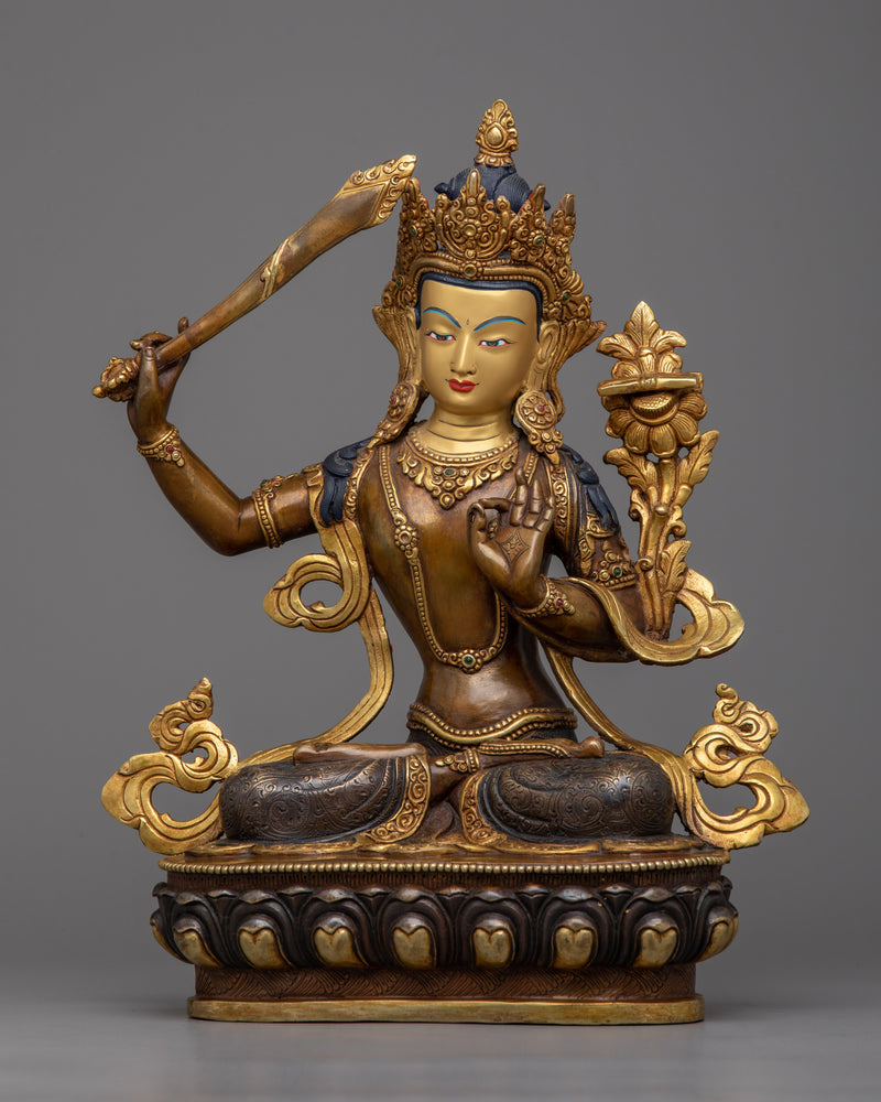 Manjushri Himalayan Art | Explore Wisdom with Our Manjushri Statue