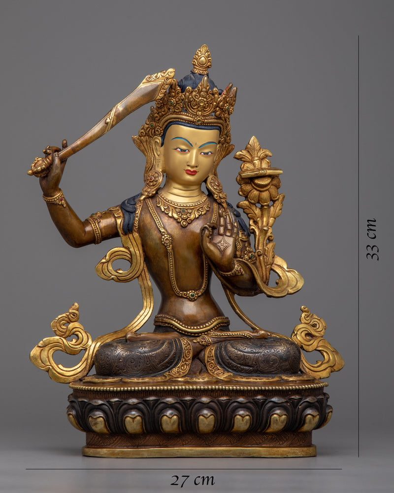 Manjushri Himalayan Art | Explore Wisdom with Our Manjushri Statue