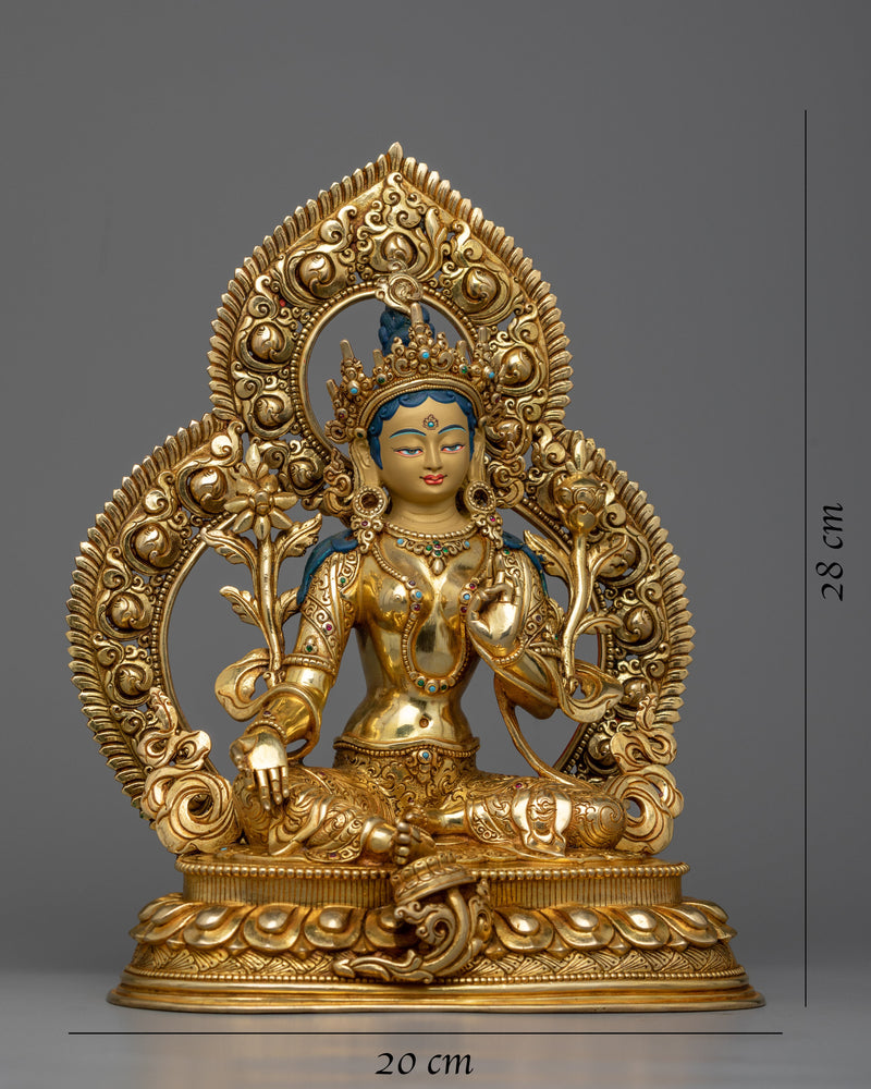 Invite Prosperity with Our Green Tara Tara Statue | Himalayan Art