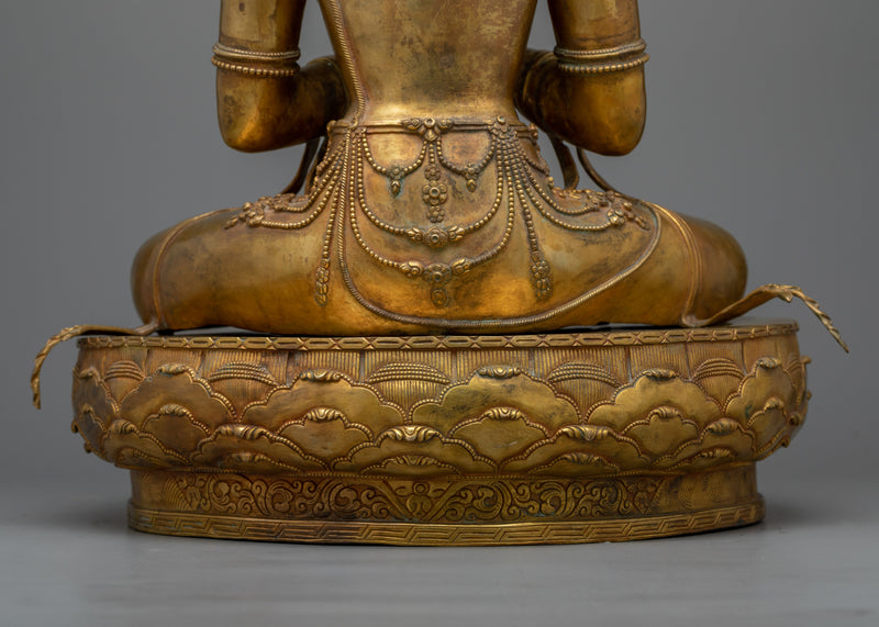 Dhyani Buddha Vairocana Statue | Explore Cosmic Unity with Our Dhyani Buddha Art