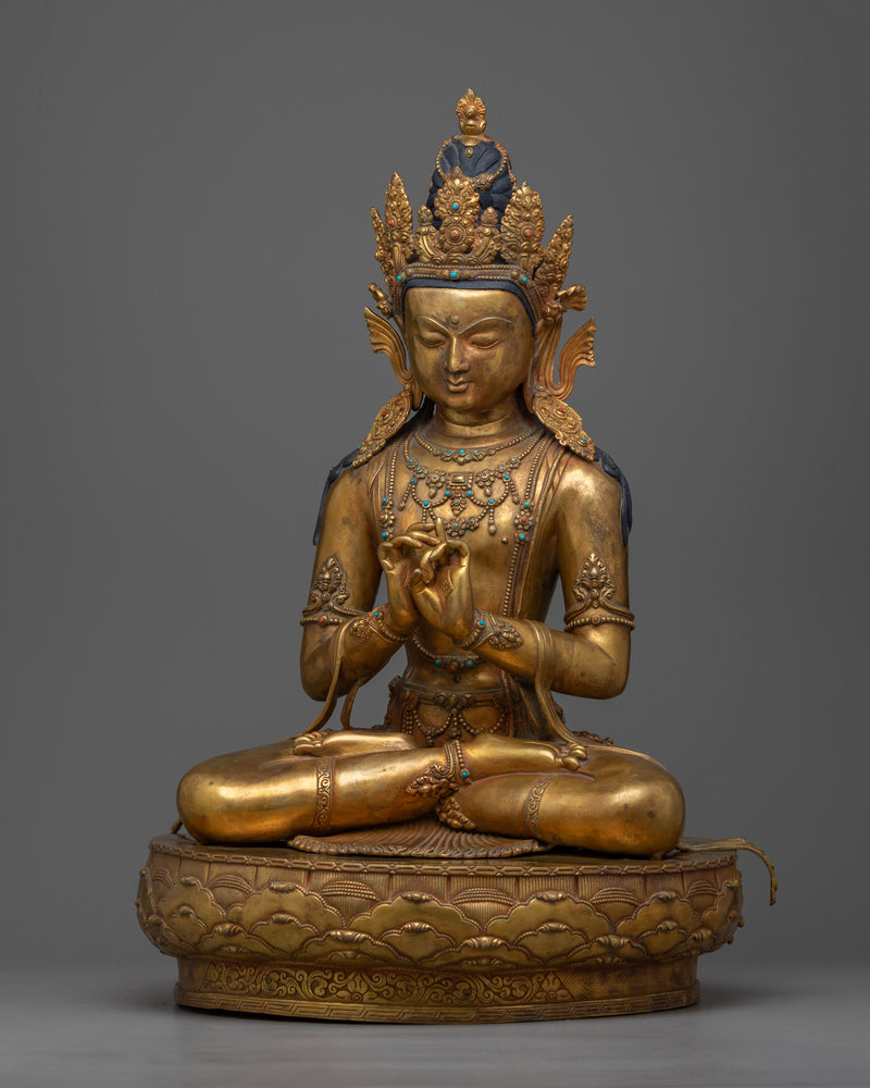 Dhyani Buddha Vairocana Statue | Explore Cosmic Unity with Our Dhyani Buddha Art