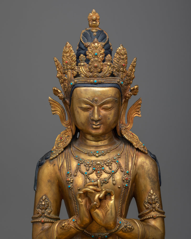 Dhyani Buddha Vairocana Statue | Explore Cosmic Unity with Our Dhyani Buddha Art