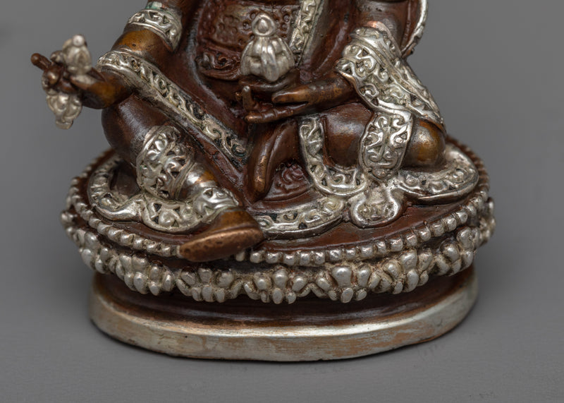 Guru Rinpoche Buddha Mini Statue | Machine Made Buddhist Sculpture