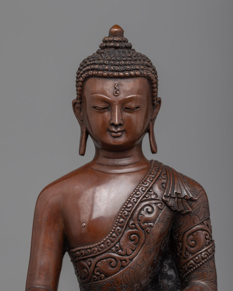 Engage with Enlightenment through our Ascetic Shakyamuni Buddha Statue | Himalayan Art