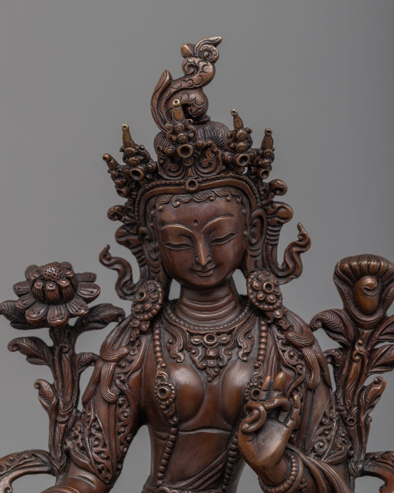 Meaning of Green Tara with our Statue | Epitome of Compassion and Swift Action