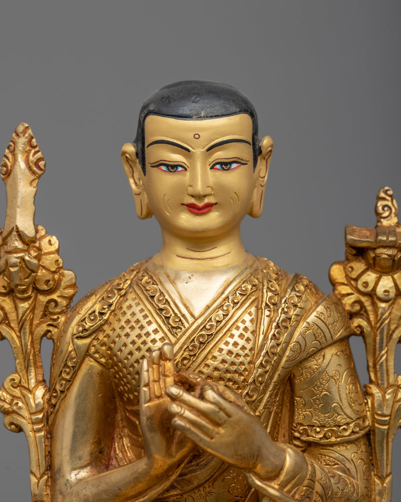 Lama Tsongkhapa Statue with Disciples | An Symbol of Spiritual Guidance and Wisdom