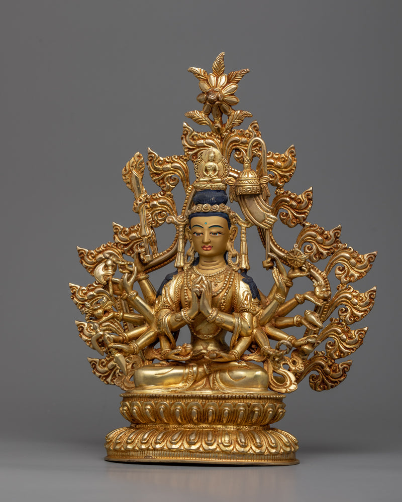 18 Arms Cundi Bodhisattva | The Beacon of Wisdom and Compassion