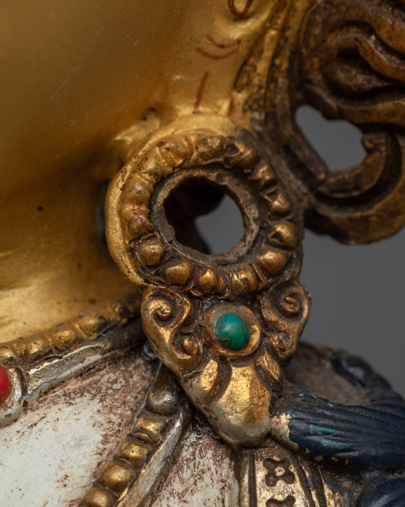 Premium Vajrasattva Vajrayana Art Statue | The Deity of Purity